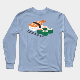 Kawaii Sushi T-Shirt Long Sleeve T-Shirt